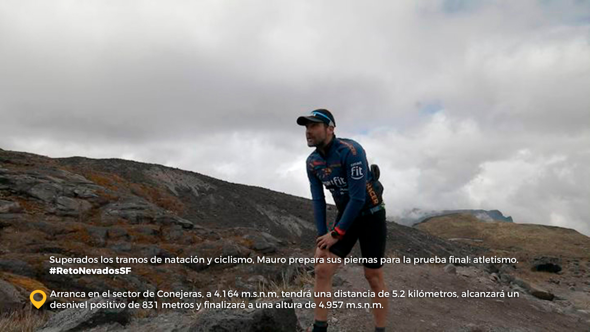 Mauro Salazar, el ultraman colombiano, se alista para romper un Récord Guinness